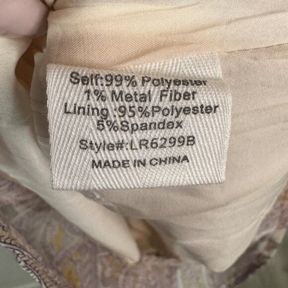 Revolve Line & Dot Boho Paisley Long Sleeve Gianna Romper Pockets MSRP $148 - Picture 7 of 11